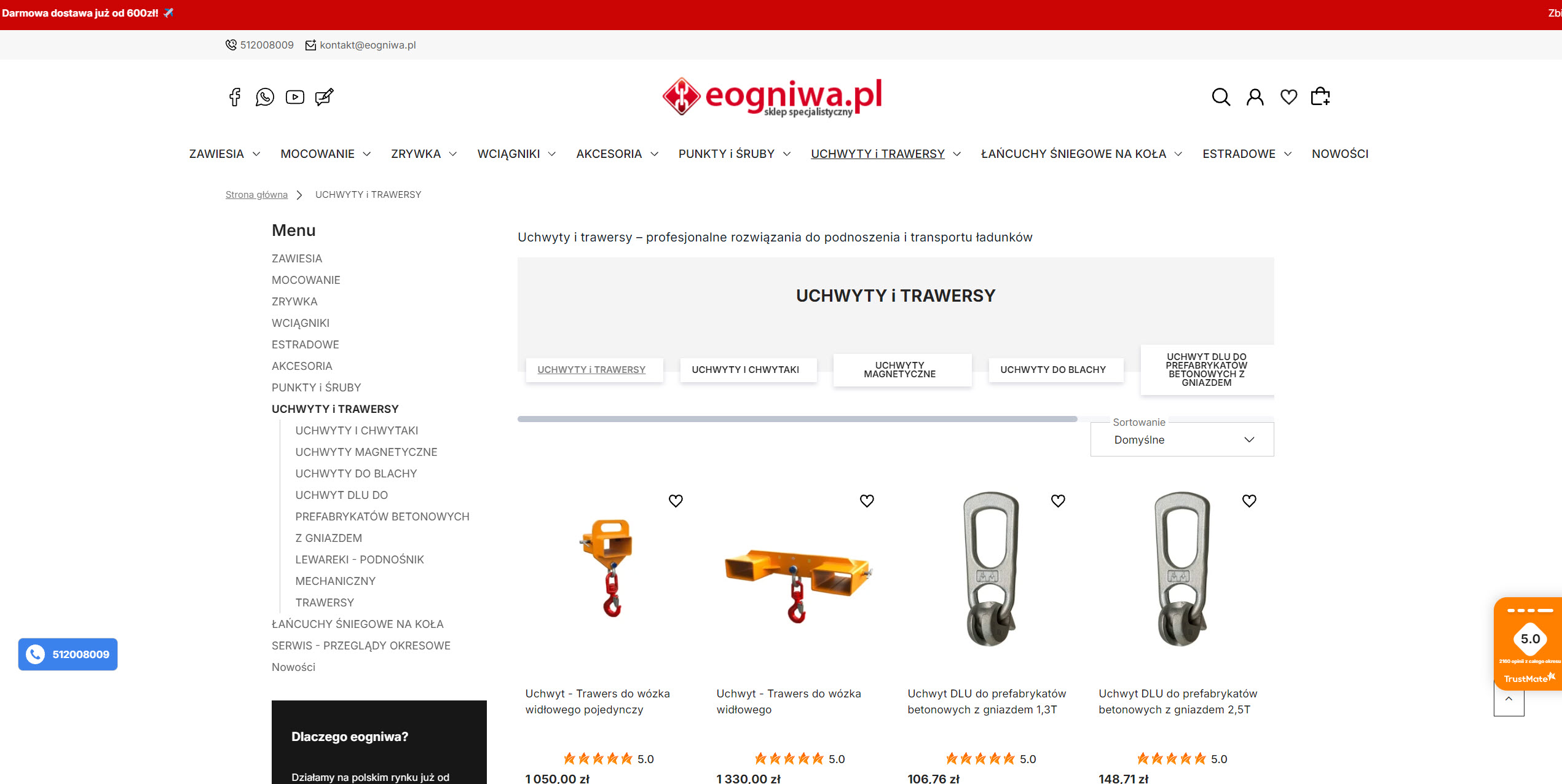 Jak dobrać uchwyty do mocowania ładunków do rodzaju przewożonego towaru?