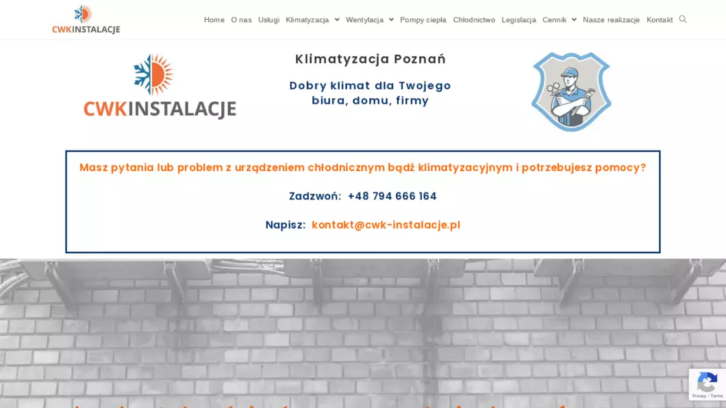 Zrzut ekranu strony